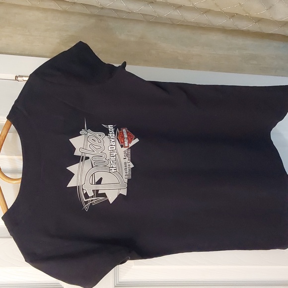 Harley-Davidson Womens medium black t-shirt - Picture 2 of 6